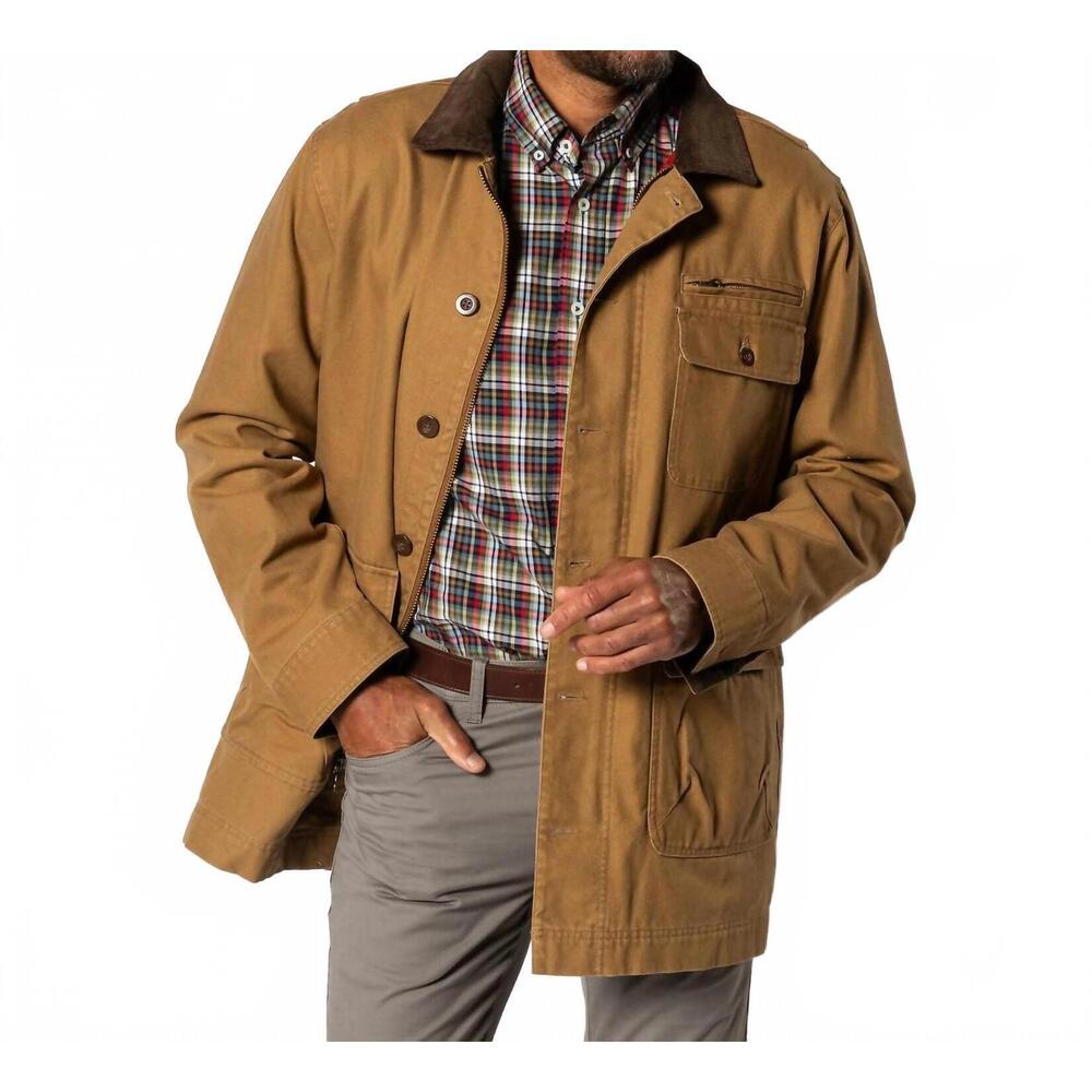 NEW DUCK HEAD canvas barn coat in dull gold